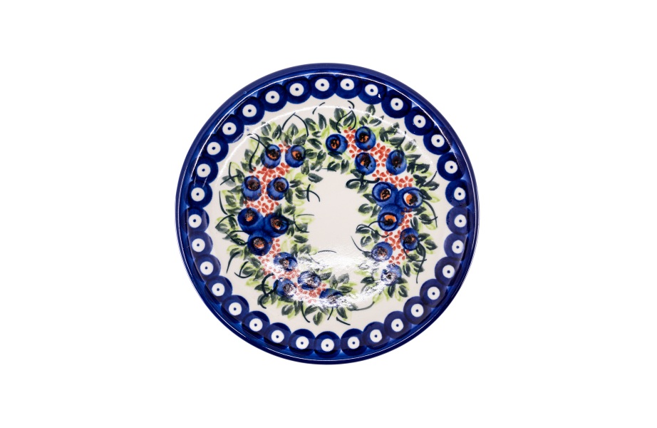 Plate 19 / Ceramika Anna / Jagody / Quality 1