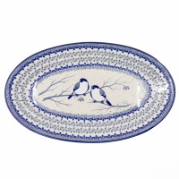 Platter Oval / Ceramika Artystyczna Bolesławiec / 202 / U4830