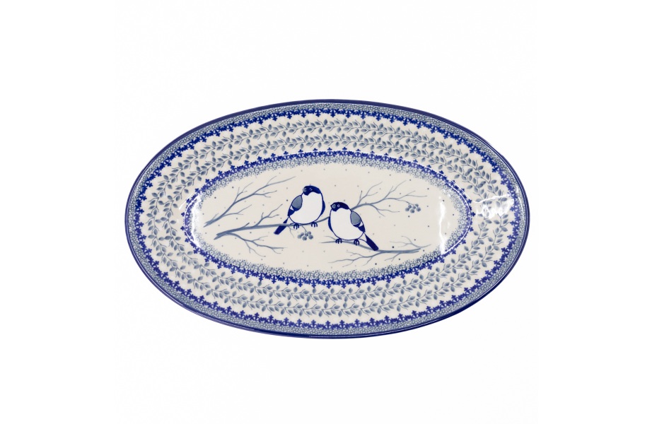 Platter Oval / Ceramika Artystyczna Bolesławiec / 202 / U4830