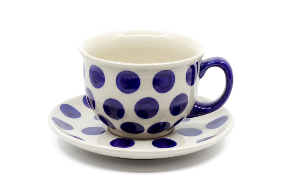 Cup with Saucer / Ceramika Artystyczna Dalia / 4 / Quality 1
