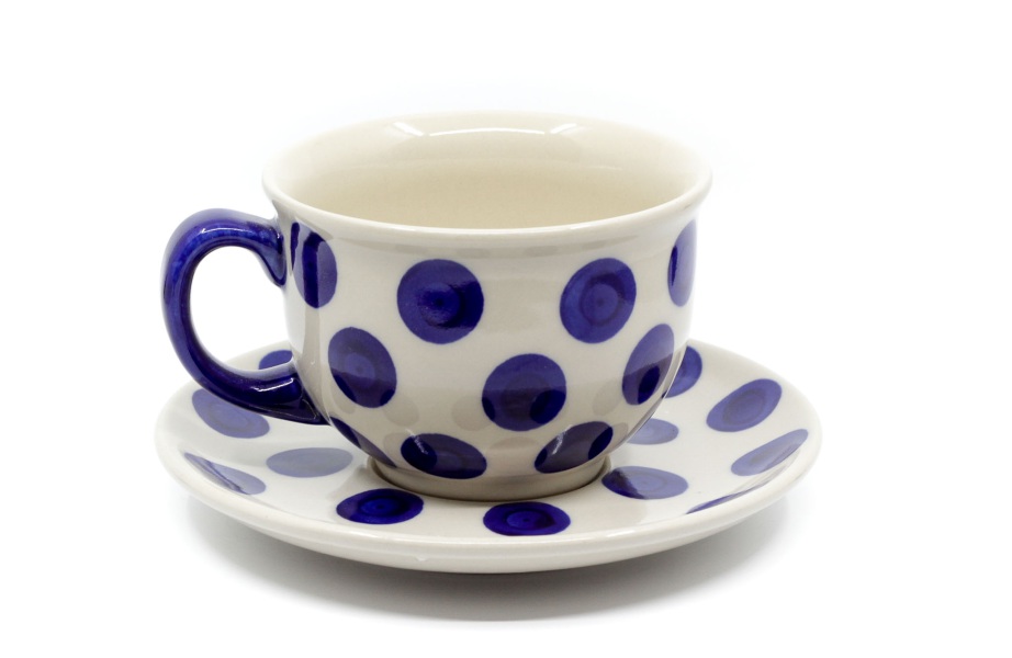 Cup with Saucer / Ceramika Artystyczna Dalia / 4 / Quality 1