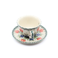 Cup with Saucer / Ceramika Artystyczna MalDur / 62 / Quality 1