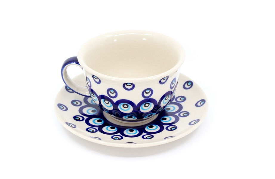 Cup with Saucer / Ceramika Artystyczna MalDur / 30 / Quality 1