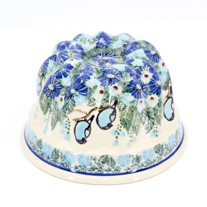 Bundt Cake Pan (Bullfinch on Blue) | AA55-U4830
