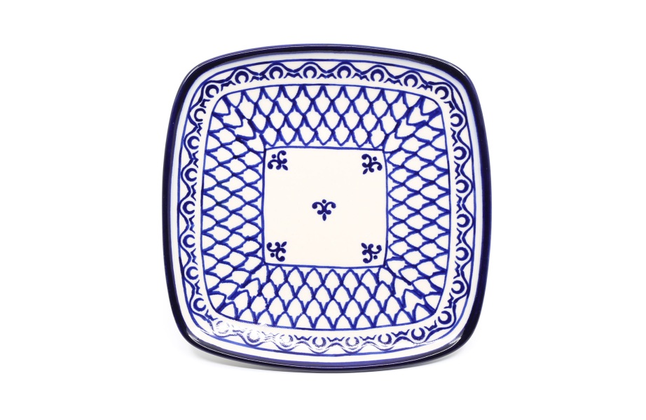 Plate Square / Ceramika Millena / 0407 / B97B / Quality  1
