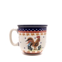 Mug Wiking / Ceramika MK Malowane Kobaltem / Kogut