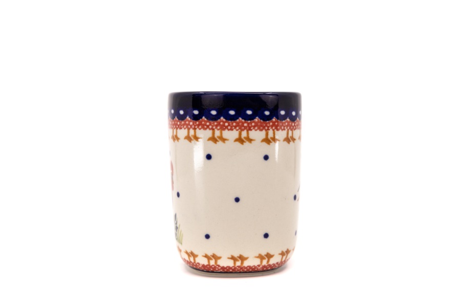 Mug Szwed / Ceramika MK Malowane Kobaltem / Kogut