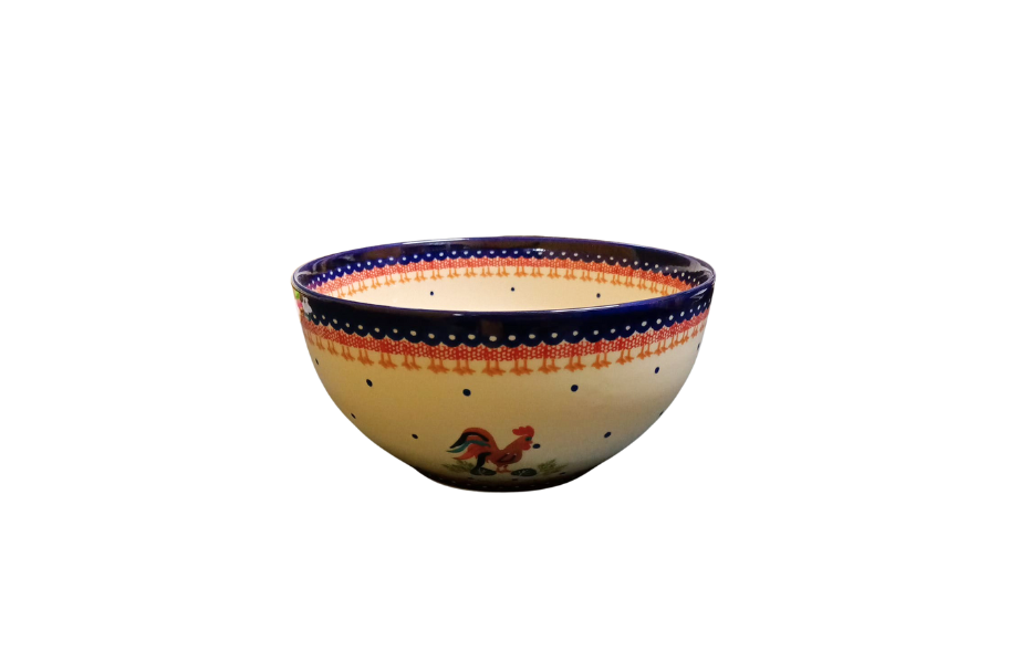 Bowl 23 / Ceramika MK Malowane Kobaltem / Kogut