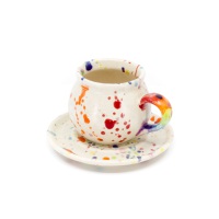 Espresso Cup / Ceramika Surowiec / Lentylki Rainbow / Unique