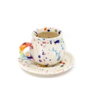 Espresso Cup / Ceramika Surowiec / Lentylki Rainbow / Unique