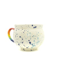 Bubble Mug 0,55l / Ceramika Surowiec / Lentylki Rainbow