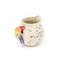 Creamer Pitcher / Ceramika Surowiec / Lentylki Rainbow / Unique