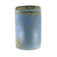 Container with a Seal (Tea) / Ceramika Surowiec / Blue Dream / Unikat