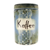 Container with a Seal (Kaffee) / Ceramika Surowiec / Blue Dream / Unikat