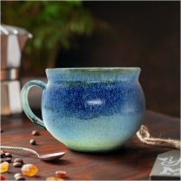Bubble Mug 0,55l / Ceramika Surowiec / Blue Dream
