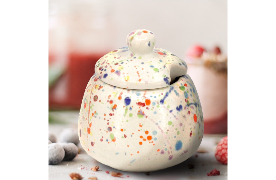 Sugar Bowl / Ceramika Surowiec / Lentylki Rainbow / Unique