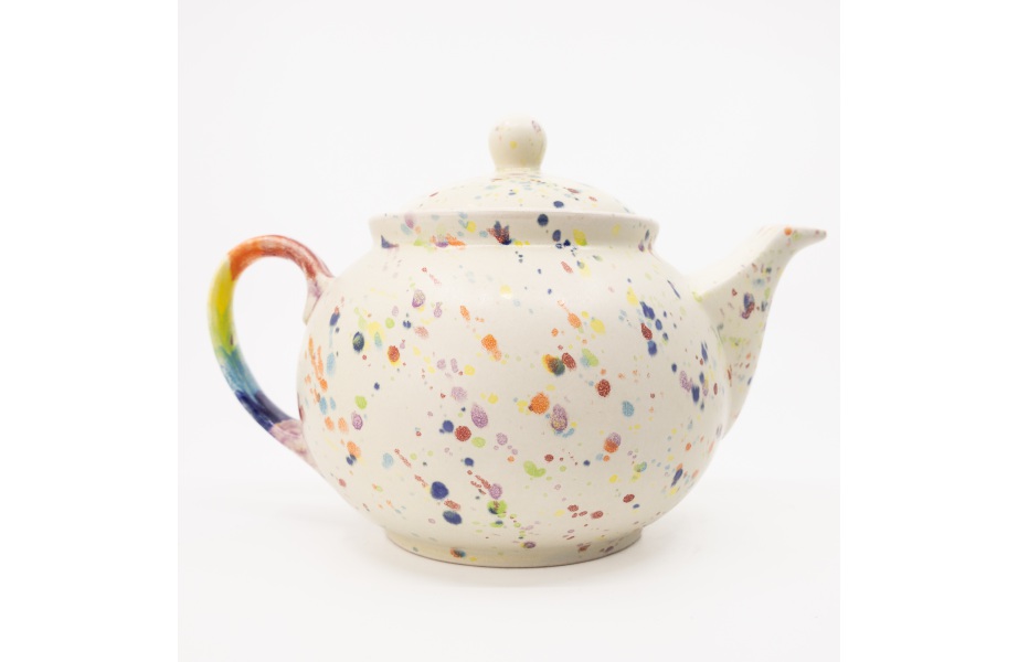 Teapot / Ceramika Surowiec / Lentylki Rainbow / Unique