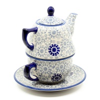 Cup Large with Teapot / Manufaktura w Bolesławcu / C027 / AS75 / Quality  1