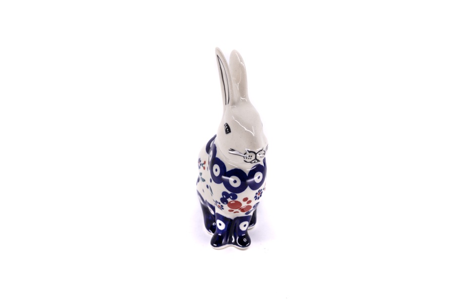 Hare Figurine Large / Manufaktura w Bolesławcu / F006 / BL04 / Quality 1