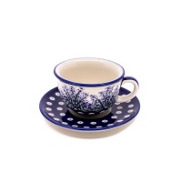 Cup with Saucer K / Pracownia Lapis Lazuli / 5300 / Lavenda / Quality 1