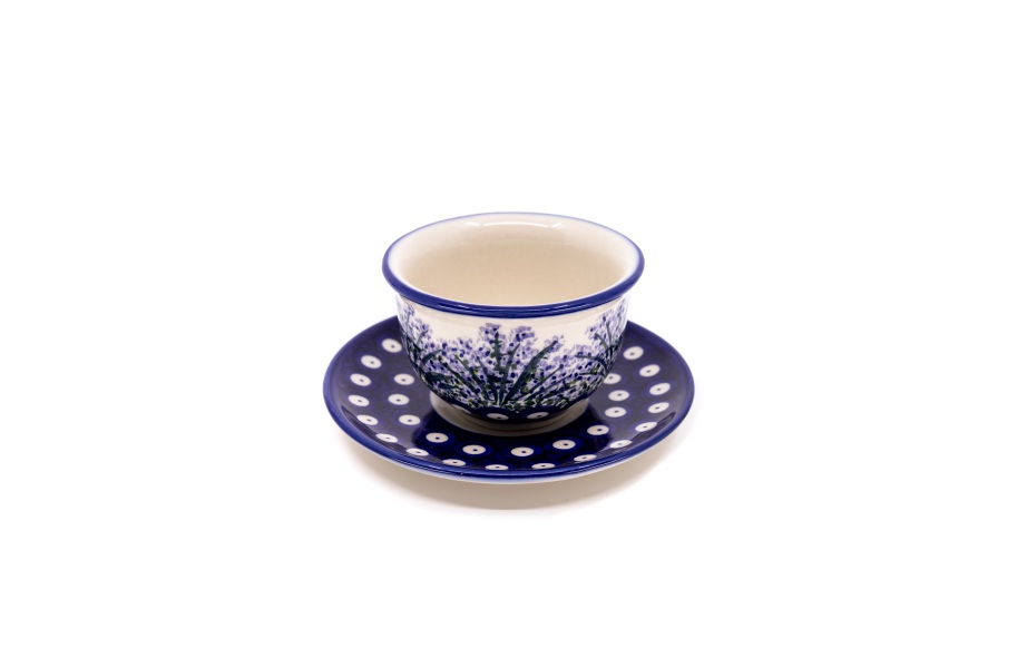 Cup with Saucer K / Pracownia Lapis Lazuli / 5300 / Lavenda / Quality 1