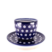 Cup with Saucer Bell 0,22l / WR Ceramika / 17J / SM2 / Quality 1