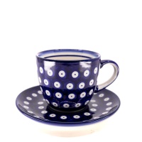 Cup with Saucer Bell 0,22l / WR Ceramika / 17J / SM2 / Quality 1