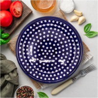 Talerz 27 / Zakłady Ceramiczne Bolesławiec / 1014 / D-42A / Gatunek 2