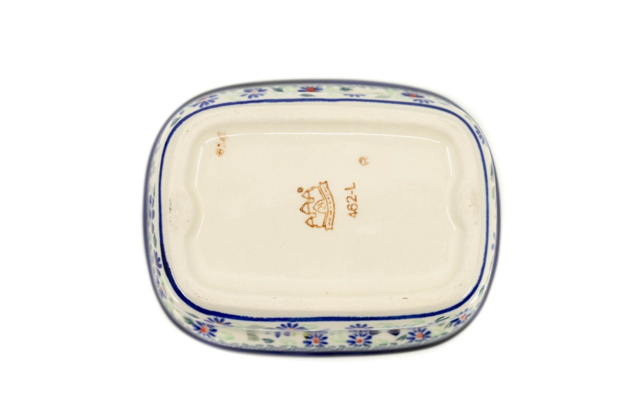 Butter Dish / Zakłady Ceramiczne Bolesławiec / 1188S1188P / DU-126 / Quality 1