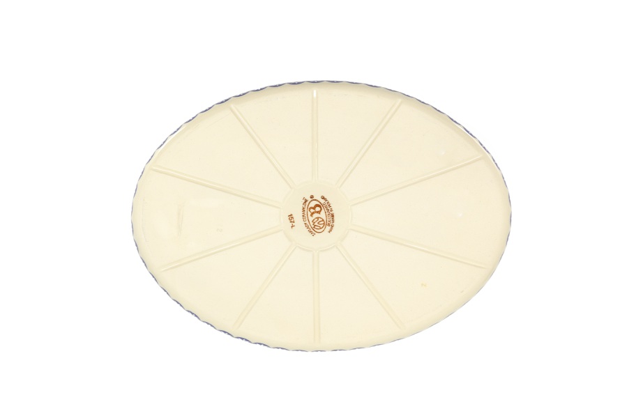 Serving Dish / Zakłady Ceramiczne Bolesławiec / 351A / D-1311A / Quality 1