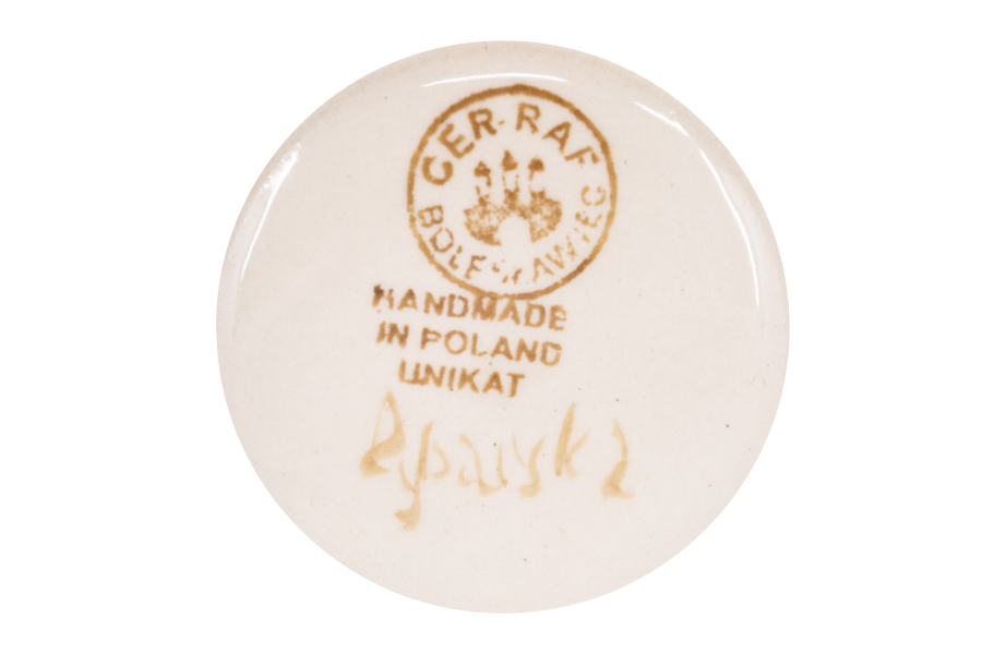 Plate 19 / Ceramika CER-RAF / 188 / K-242 / Quality 1